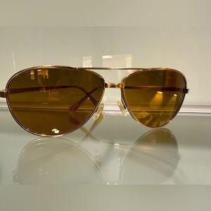 GOLD AVIATOR VINTAGE OLIVER PEOPLES, STUNNING